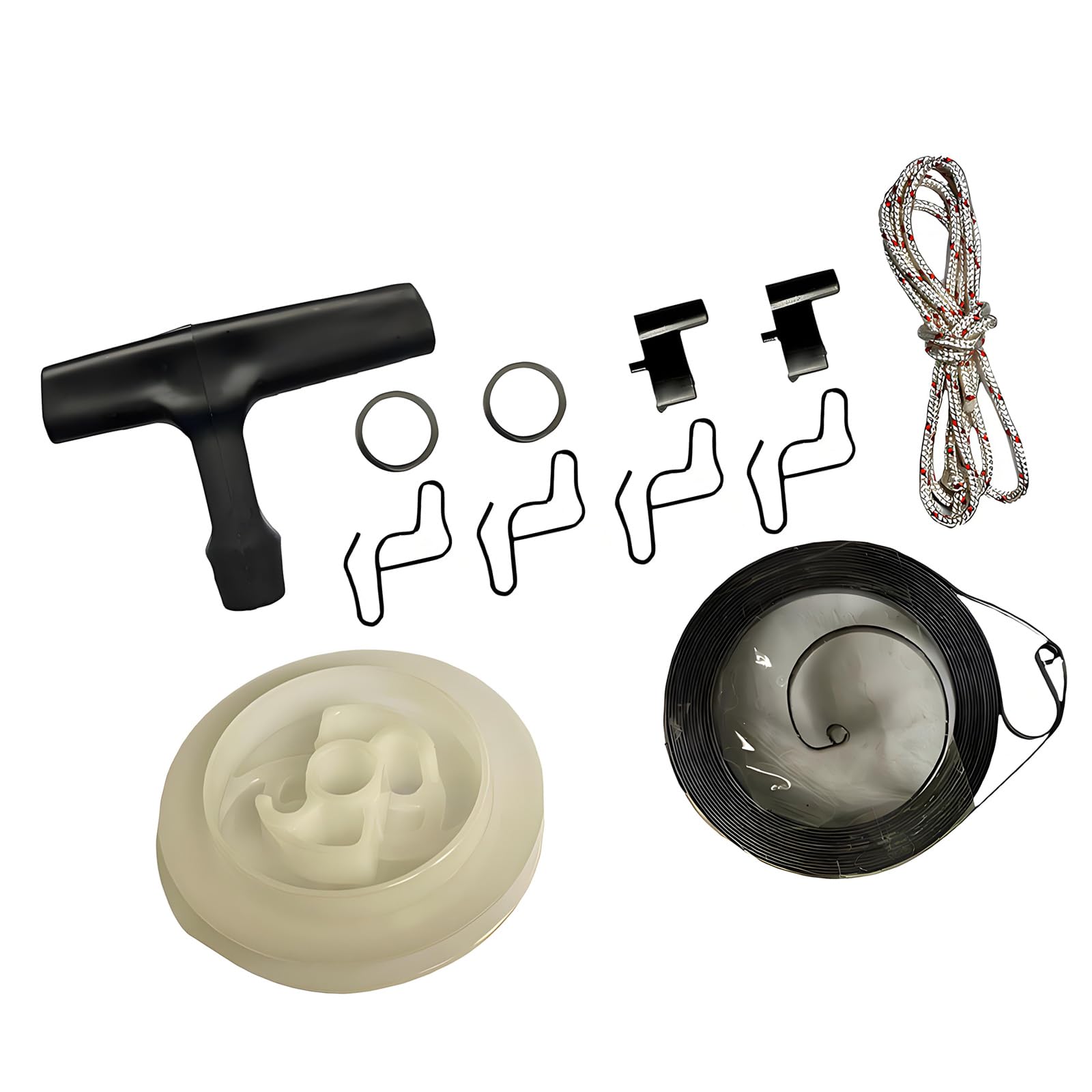 Buxuaaaa B Replacement Recoil Pull Starter Assembly For Ms170 / Ms180 / Ms017 / Ms018 Chainsaw Metal Construction Starter