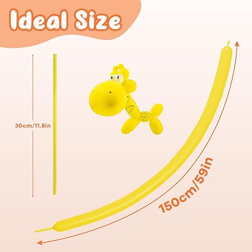 Miniatura 8 de 100 globos largos de 260 globos arcoíris para guirnalda de globos, engrosamiento, látex delgado, torcido, animales, modelado, Navidad, cumpleaños,