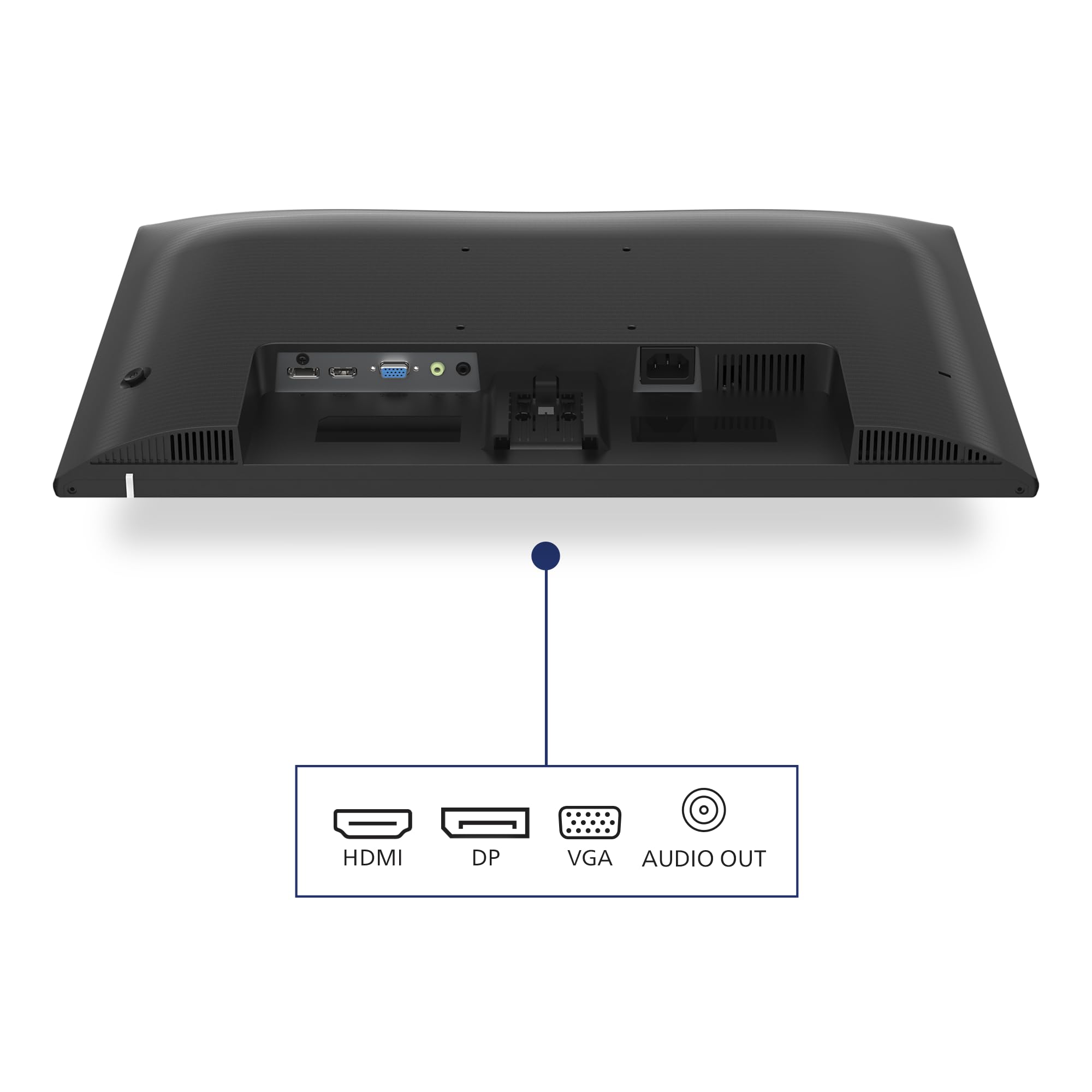 PHILIPS 24E1N1200A Monitor 24 Pulgadas 120Hz Panel IPS, 4ms GtG, Altavoces, (1920x1080 HDMI 1x 1.4 DP 1x 1.2) Negro
