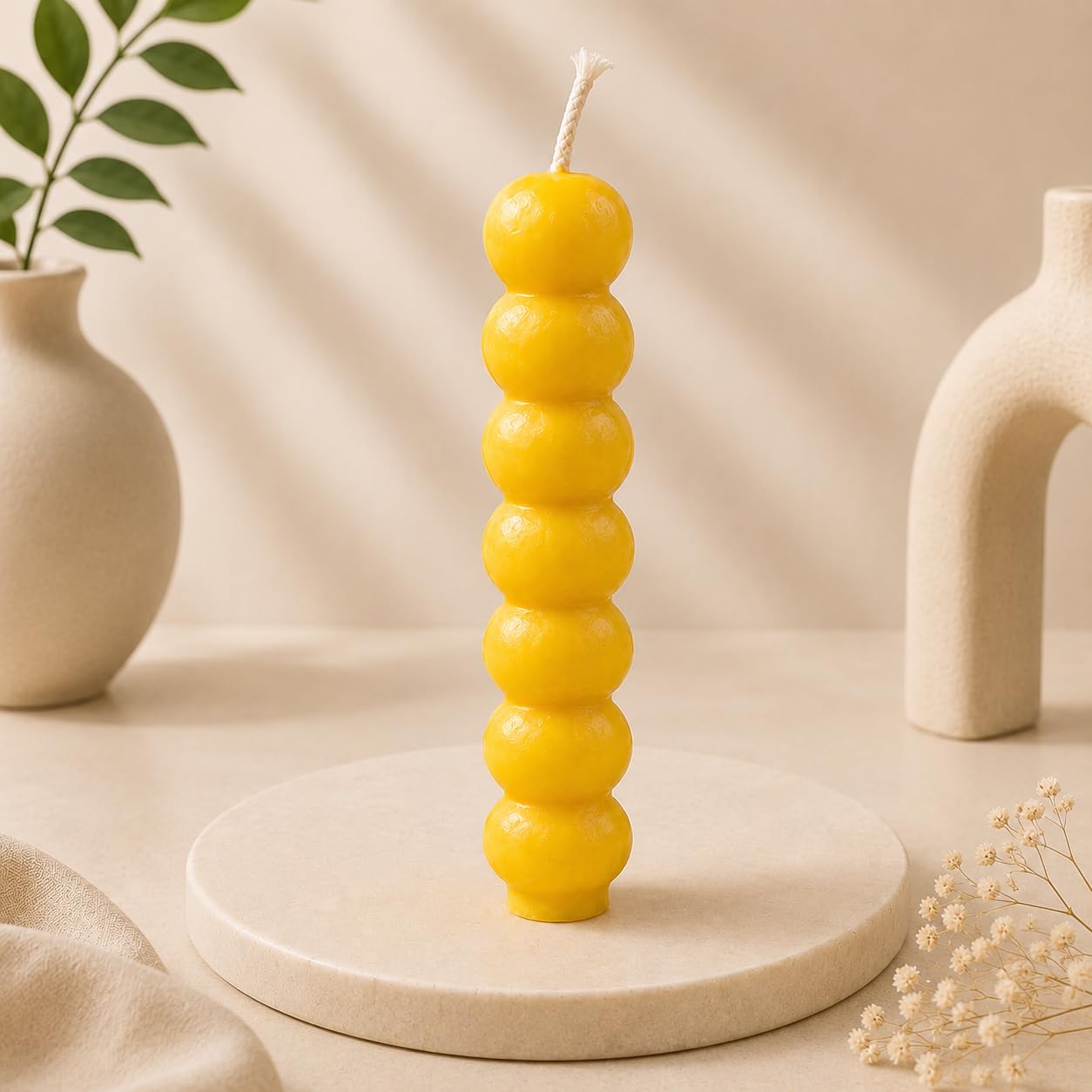 Seven Bubble Cube Designer Candle for Bedroom Decor, Coffee Table Styling & Modern Interior Display-picture-23