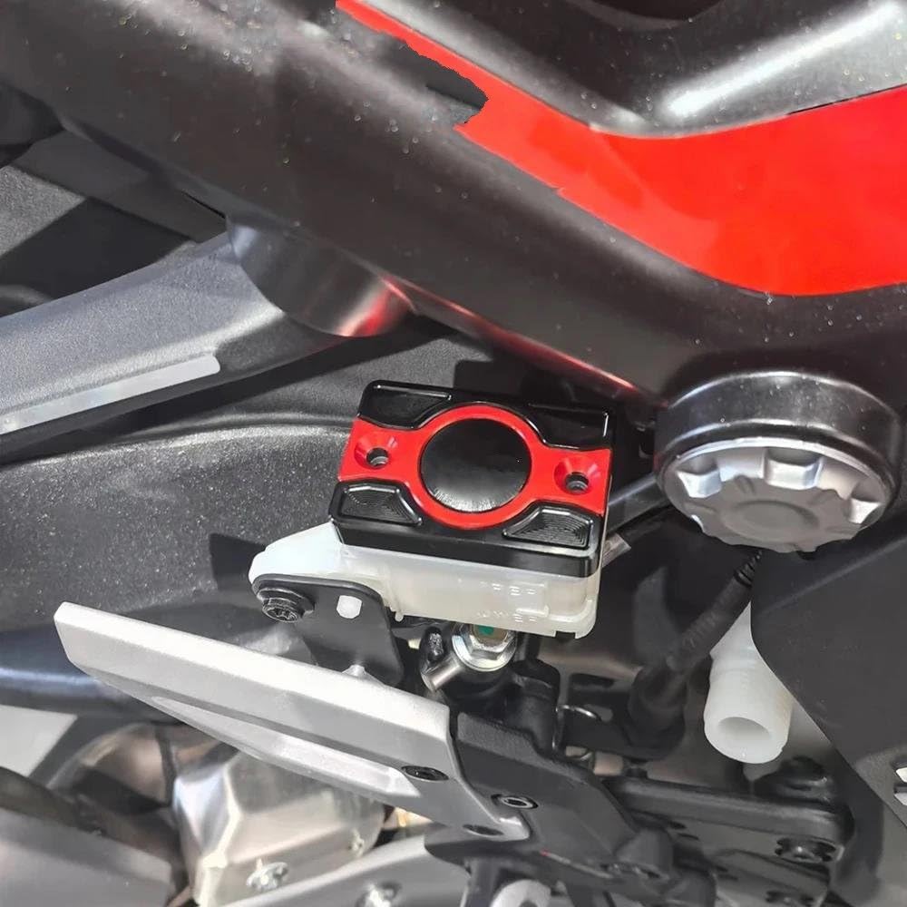 Tapón Llenado Aceite del Motor para GROM MSX125 MSX125 Grom 2013-2025 Depósito De Líquido De Freno Delantero, Tapón De Llenado De Aceite, Tapones De Válvulas De Neumáticos(Azul,3pcs)