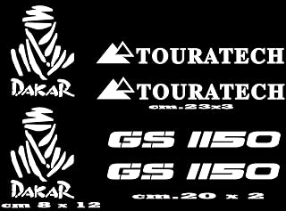 Vulturbike Aufkleber Motorrad GS 1150 Dakar Touratech - Weiß