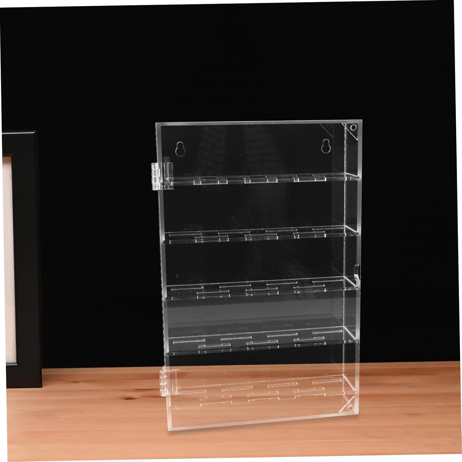 Coin Capacity Showcase for Collectible Medals Awards Dustproof Shadow Box for Stylish Home Decor and Preservation