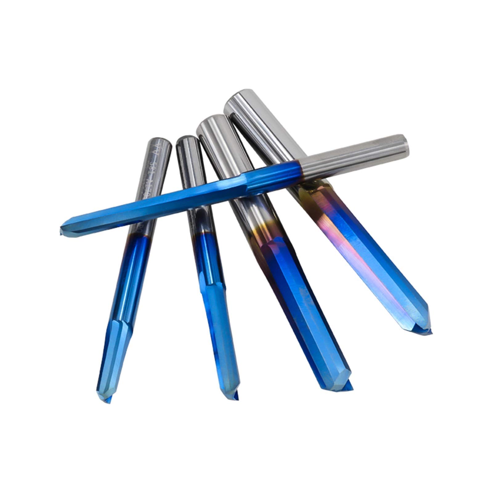 Fresa A 4 Taglienti In Carburo Di Tungsteno - Diametro 6-20 Mm, Per Legno E Metalli - Foto 3