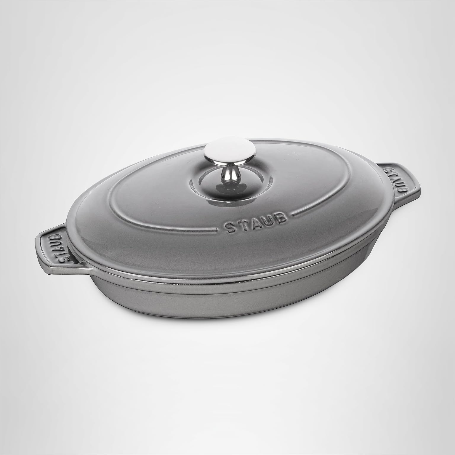 Amazon.co.jp : staub ストウブ 「 オーバル ホットプレート グレー