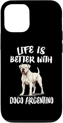 Miniatura 4 de iPhone 13 Pro Max Life Is Better With Dogo Argentino Dog Case