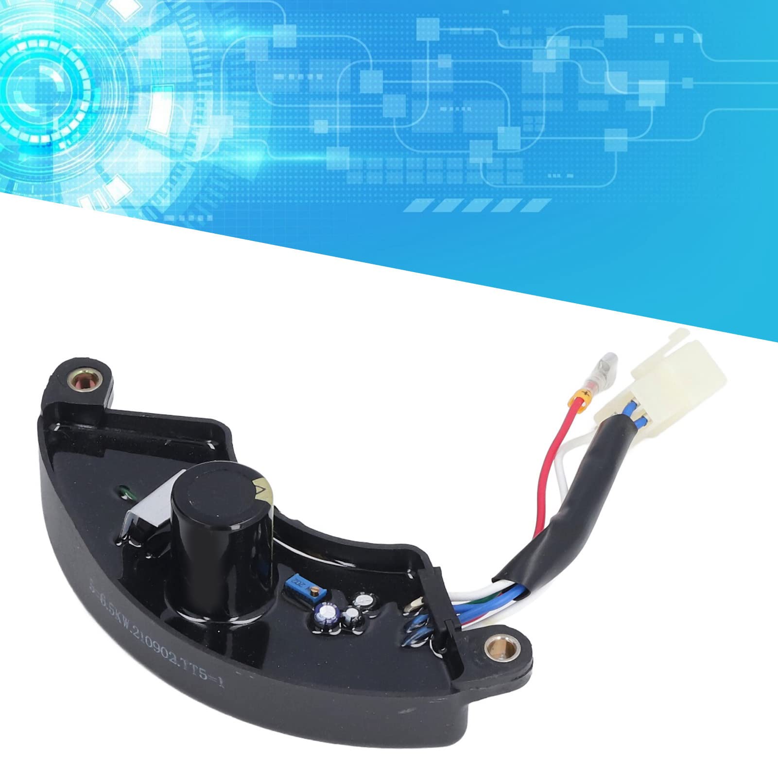 Raddrizzatore Automatico del Regolatore di Tensione Avr per Generatore, 220 V, Per Gruppo Elettrogeno a Benzina Monofase 5-6,5 Kw, Gruppo Elettrogeno Diesel