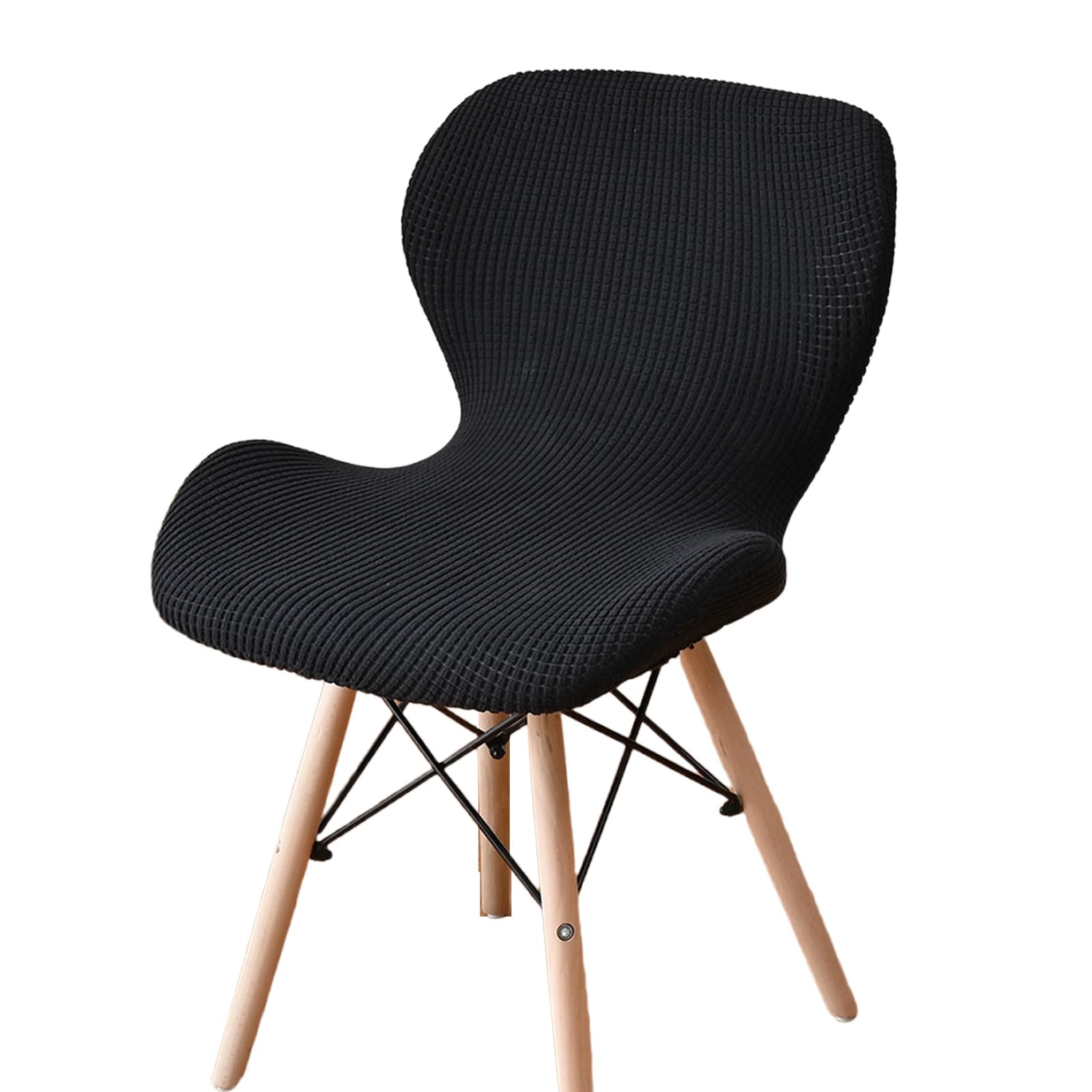 HZBB Polars Fleece Curveds Butterfly Chair Covers Dining Chairs Slipcover Stretch Spandex Chairs Covers for Restaurant Stretchable Chair Slipcover