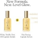 D'alba Piedmont Vita Toning Sérum de la gélule (100ml), Grande taille, Vita Boost quotidien pour la peau lumineuse, formule double vitamine