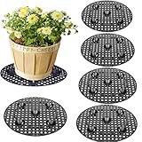 6Pack Pot Elevators for Plants , Heavy Duty Plant Riser Indoor Outdoor Floor Surface Savers for Potted Plants (20cm-6pcs)