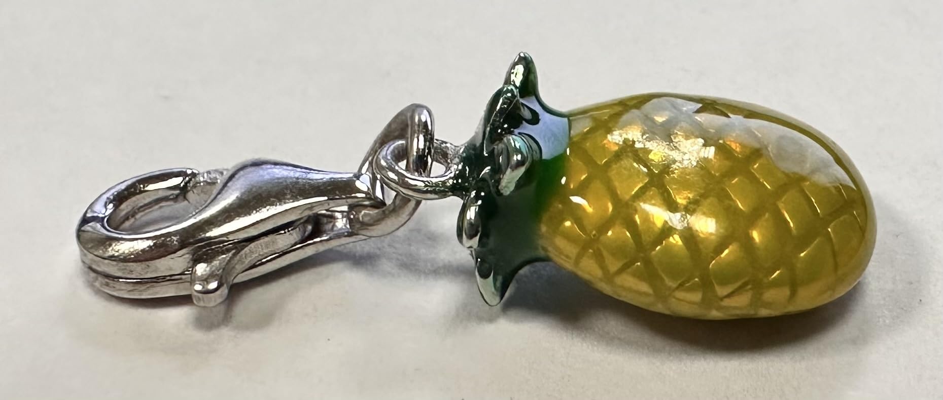 Quiges Charm Pendentif en Argent 925 Fruits et Baies avec Fermoir