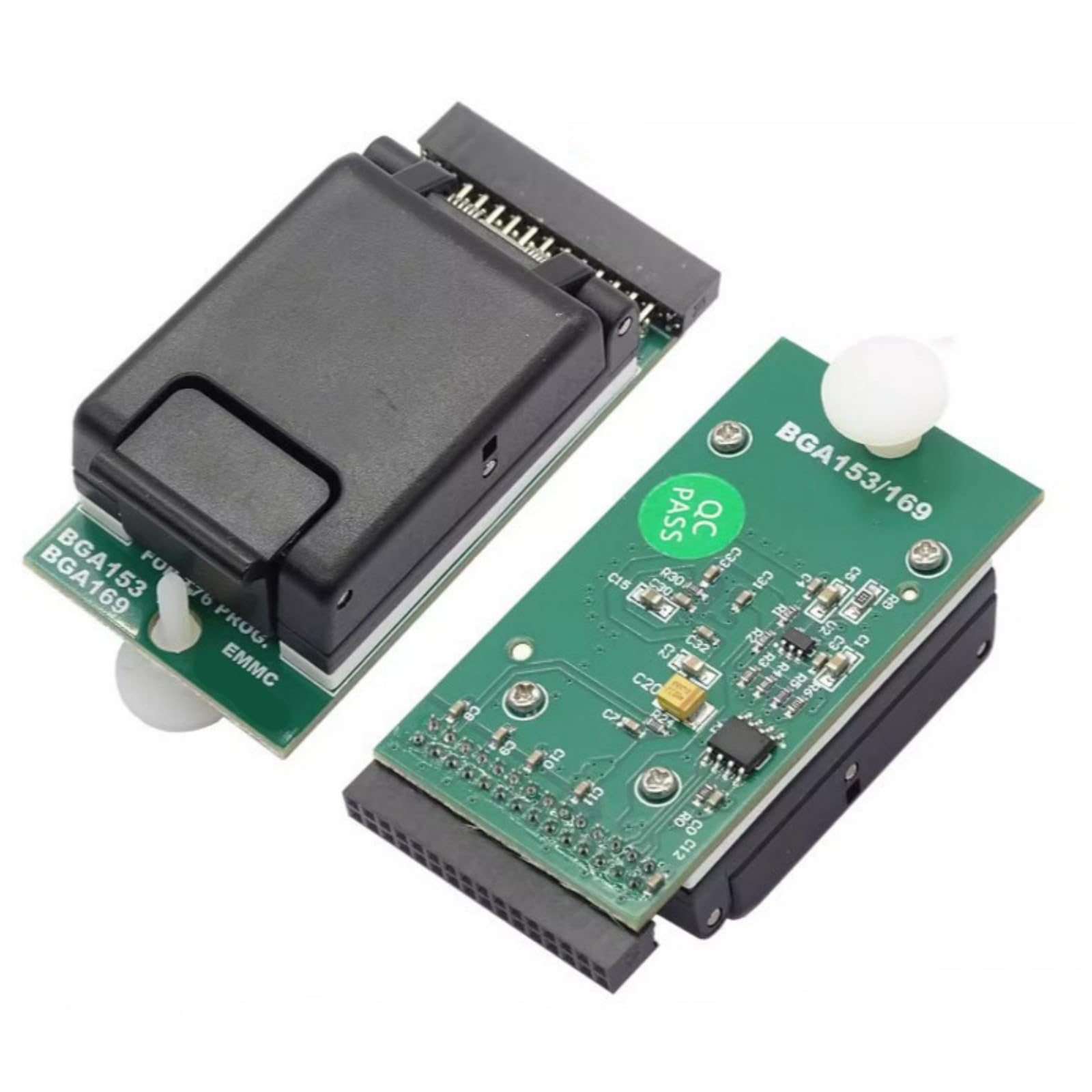 Affidabilità EMMC BGA153 BGA169 Adattatore appositamente per programmatori T76 Progetti Programmazione e Lettura velocità