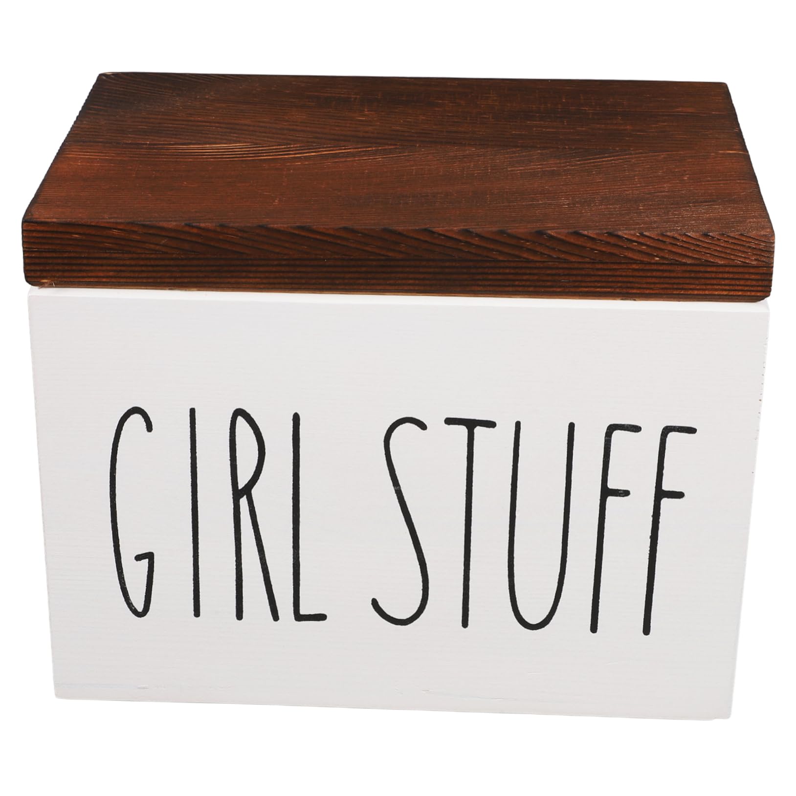 Scatola Legno Con Coperchio Per Assorbenti Contenitore Elegante e Funzionale Per Prodotti Femminili Per Decorare Bagno e Mantenere Ordine
