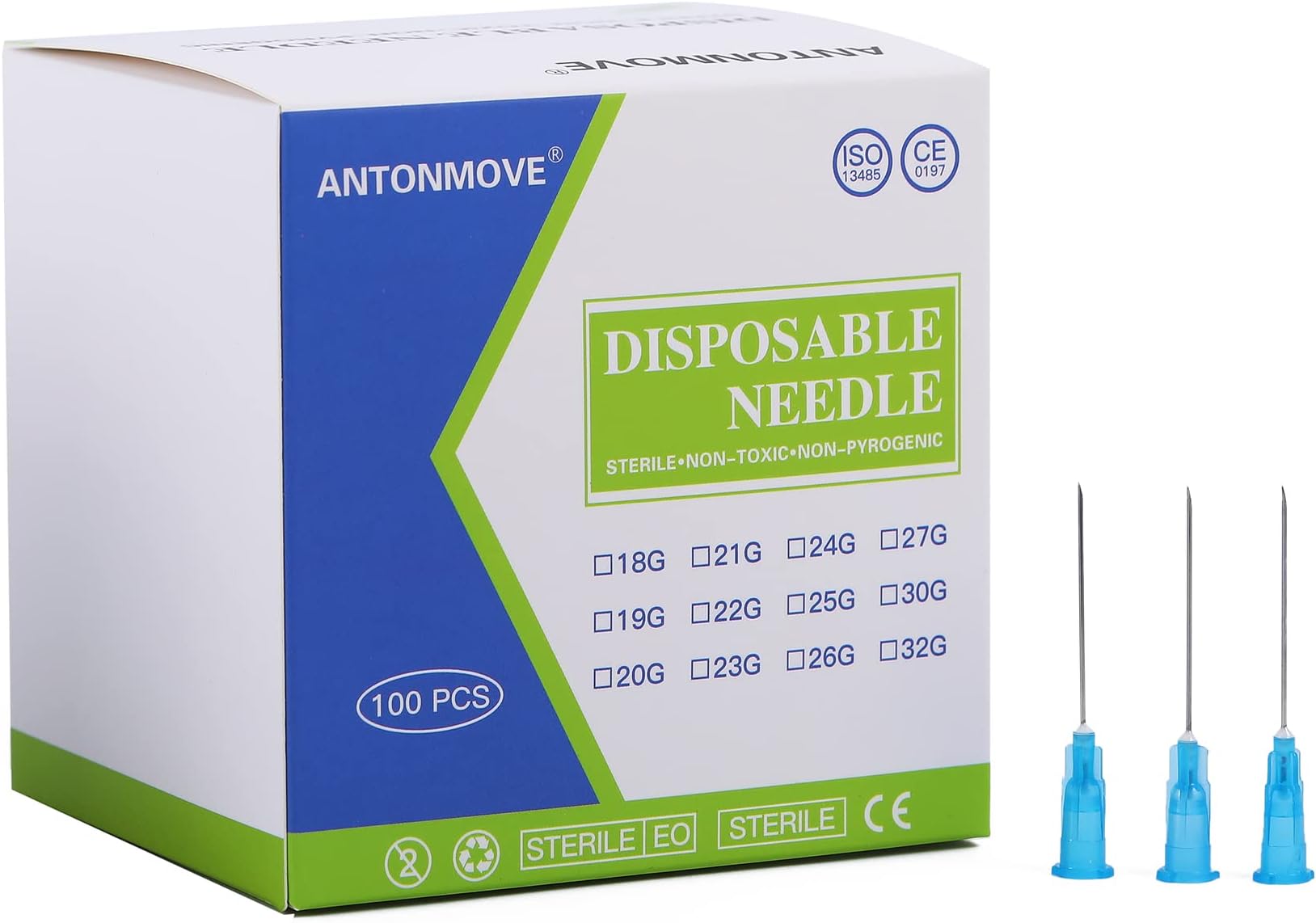 Dispensing Accessories Stainless Steel Industrial Pipes Laboratory Supplies 100pcs (23G 30mm/1.18in)