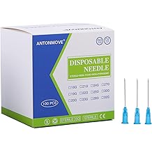 Dispensing Accessories Stainless Steel Industrial Pipes Laboratory Supplies 100pcs 23G 30mm/1.18in