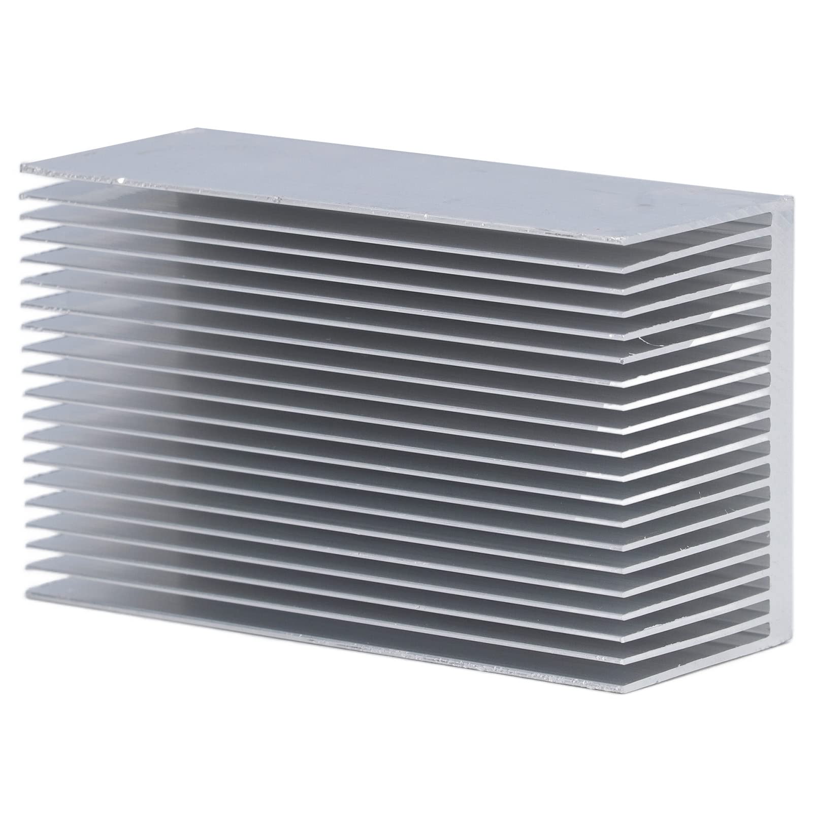 Cocoarm Dissipatore di Calore in Alluminio, Dissipatore di Calore in Alluminio Estruso Anodizzato 100 X 60 X 39 Mm, Dissipazione Rapida del Anti Ossidazione Facile Installazione per il (Senza adesivo)