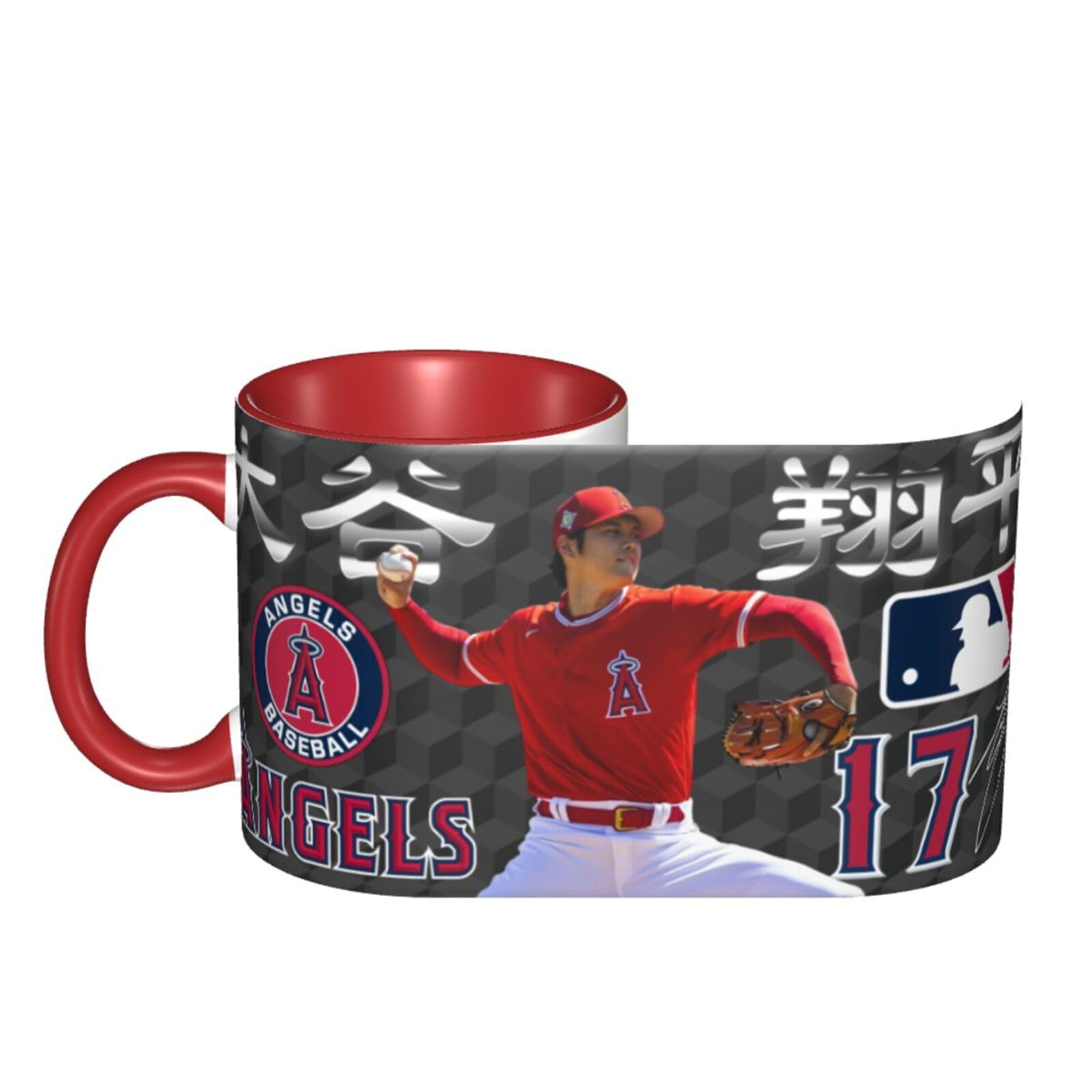マグ 大谷翔平 マグカップ ロサンゼルス 背番号17号 野球 陶器  