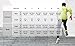 ARSUXEO Men's Compression Tights Running Pants Baselayer Legging K3 White Size Large