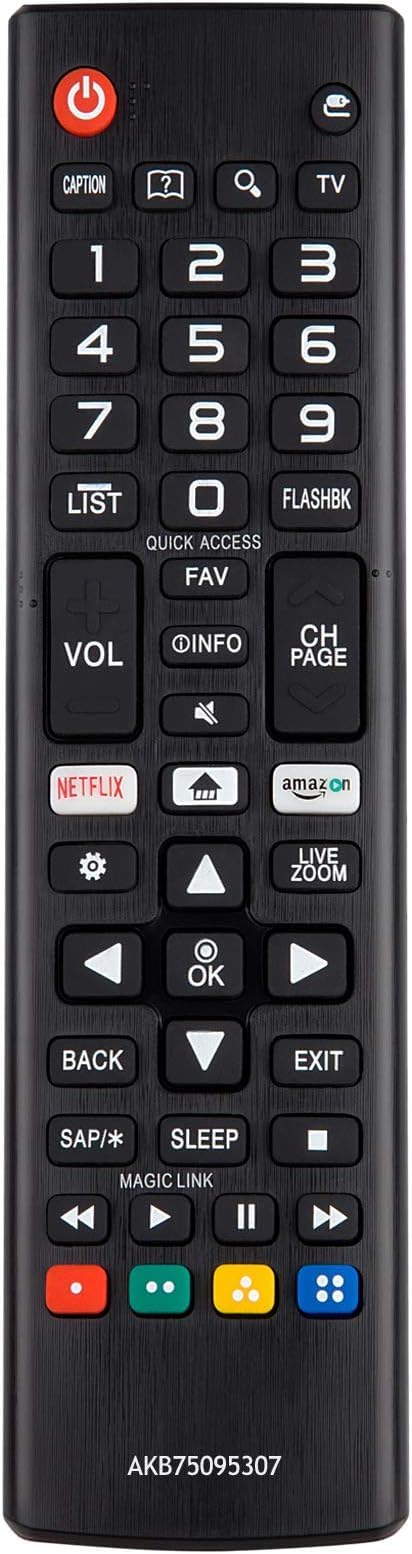 Universal Remote Control for LG Smart TVs - LCD, LED, UHD, QLED, 4K, HDR