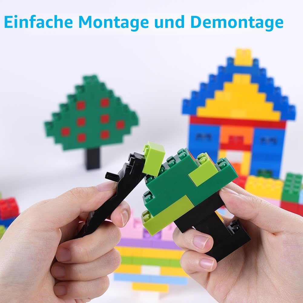 Classic Bausteine Set, 1500 Stück Klassische Basic Bausteine Box, Kompatibel mit Allen Führenden Marken, Gemischte Classic für Kinder, Kreative Building Bricks für Jungen und Mädchen