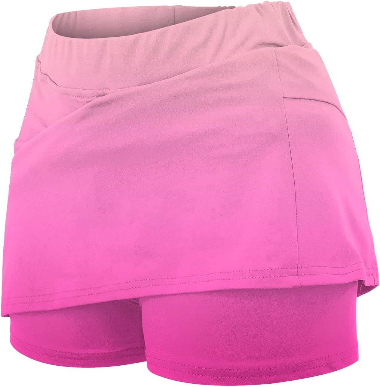 Womens Skorts with Pockets Knee Length Summer Tummy Control Athletic Skort Casual High Waisted Golf Tennis Skirts