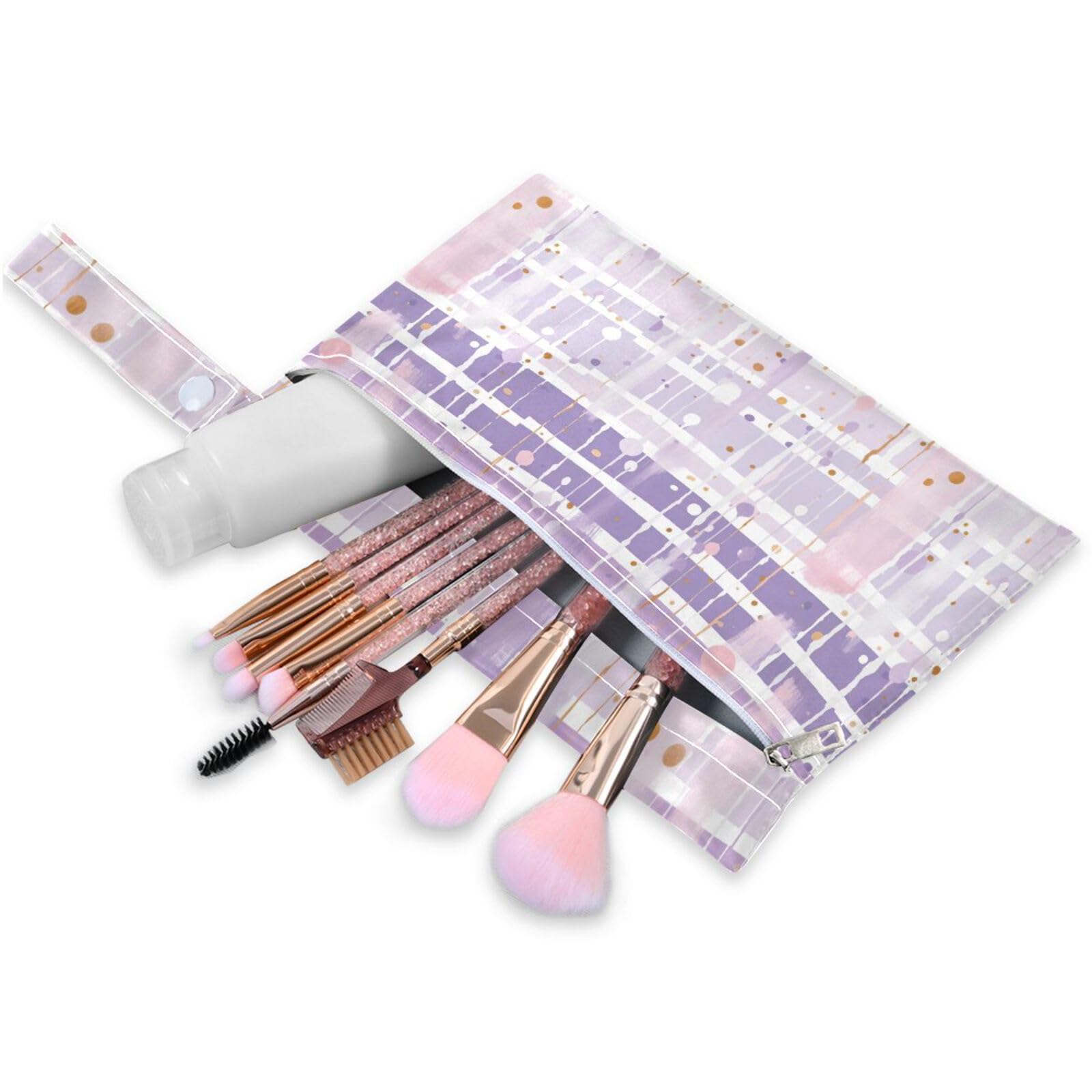 Coikll Wet Dry Bags for Cloth Diaper 2 Pack Waterproof Yoga Gym Bag for Swimsuit Wet Clothes Baby Items-?Colorful Stripes?