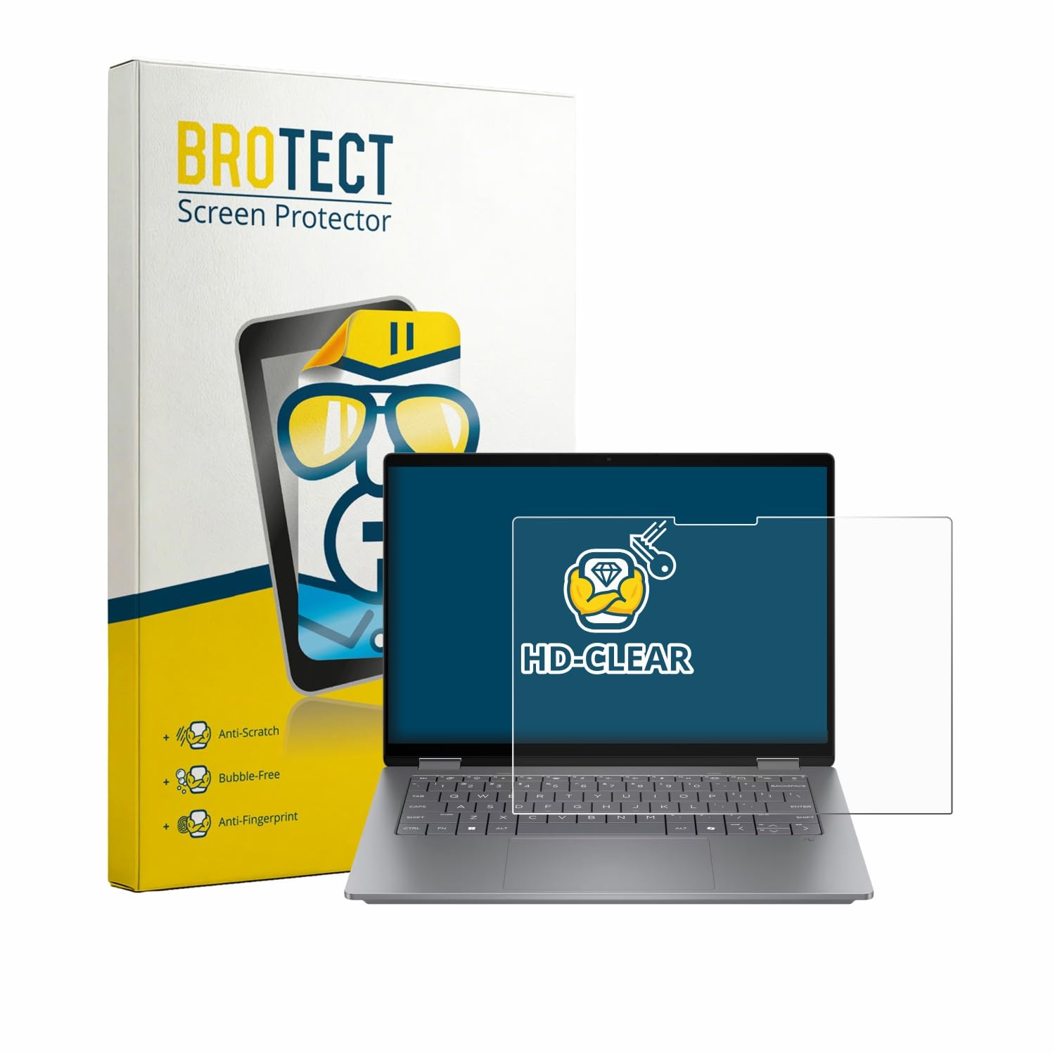 Brotect Protection Ecran pour HP OmniBook X Flip 14 - Film Protection Ultra Clair