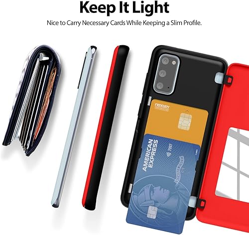 Miniatura 302 de GOOSPERY Parachoques magnético para puerta compatible con Galaxy S23, tarjetero tipo cartera, cierre automático, protección de doble capa resistente