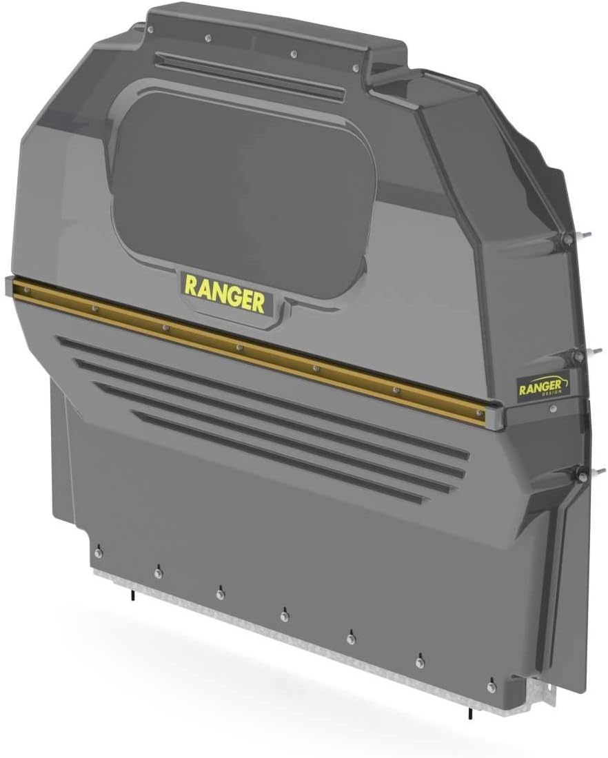 Ranger Design #3320-MM Max View Composite Cargo Van Partition, clear upper, Mercedes Metris