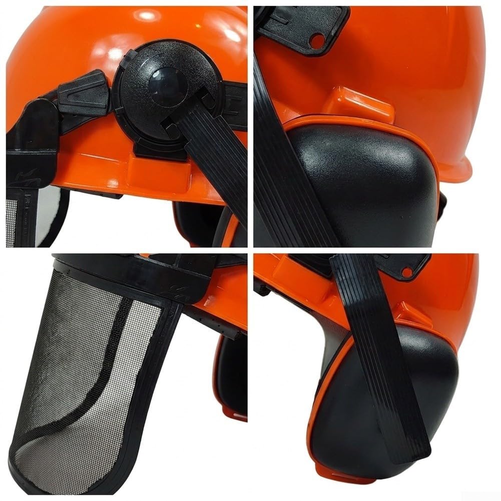 Casque Pro avec pour Mousse Acoustique et Visière Maille Casque