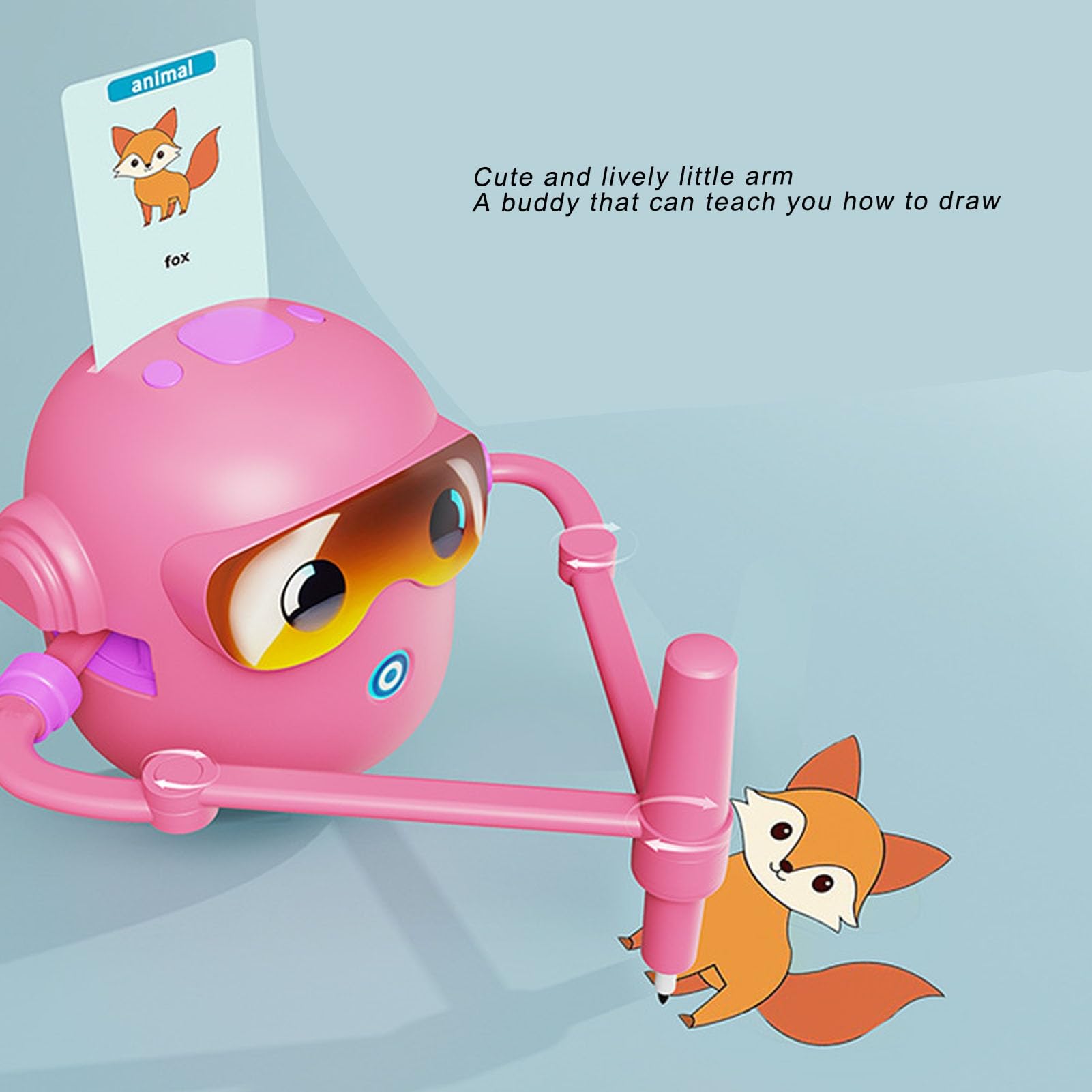 mingzhe Robot Disegno Intelligente con Caratteristiche Coinvolgenti (Pink)