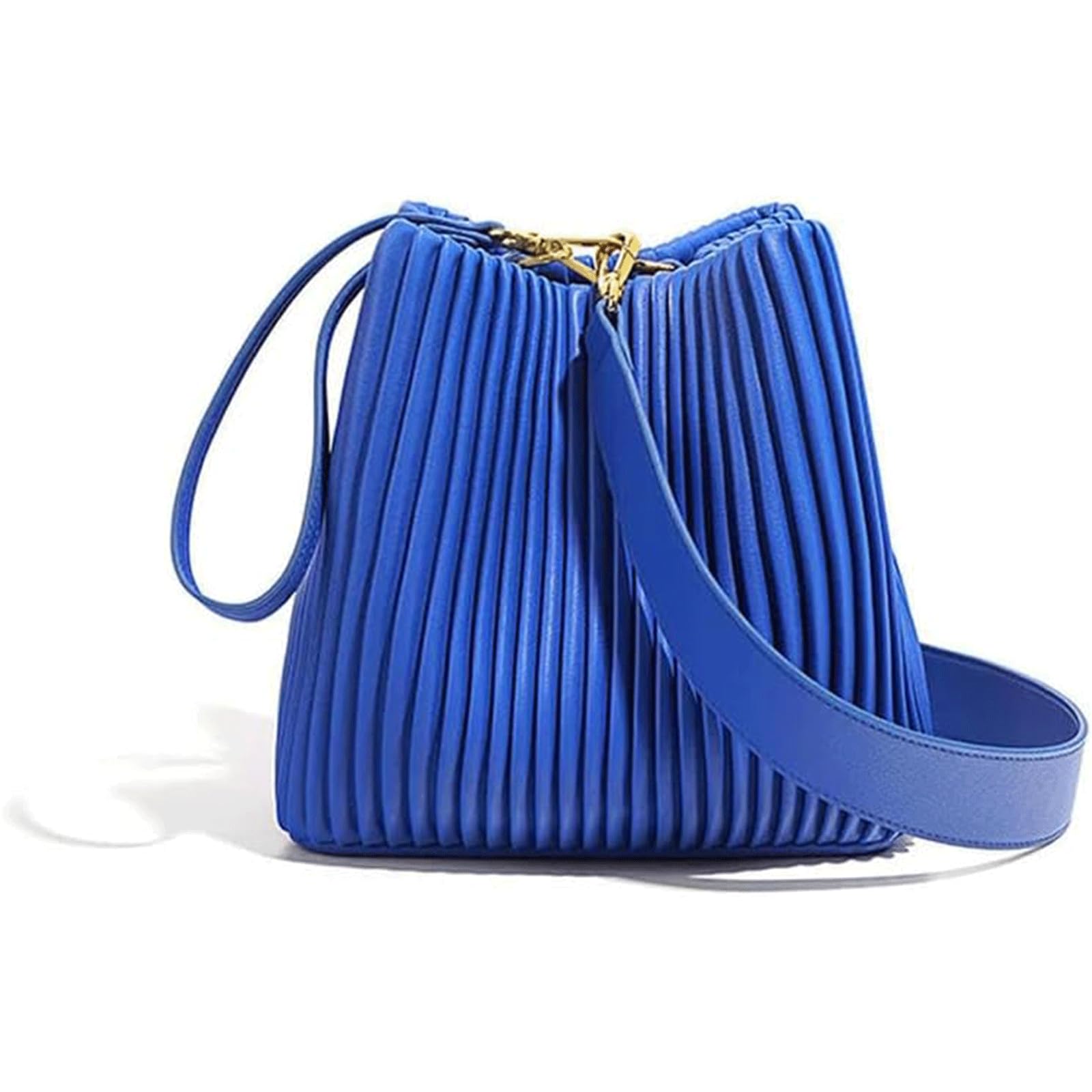 Bolso de Piel de Vacuno para Mujer, Bolso de Cubo, Bolsos de Moda de Lujo, Bolso Cruzado para Mujer