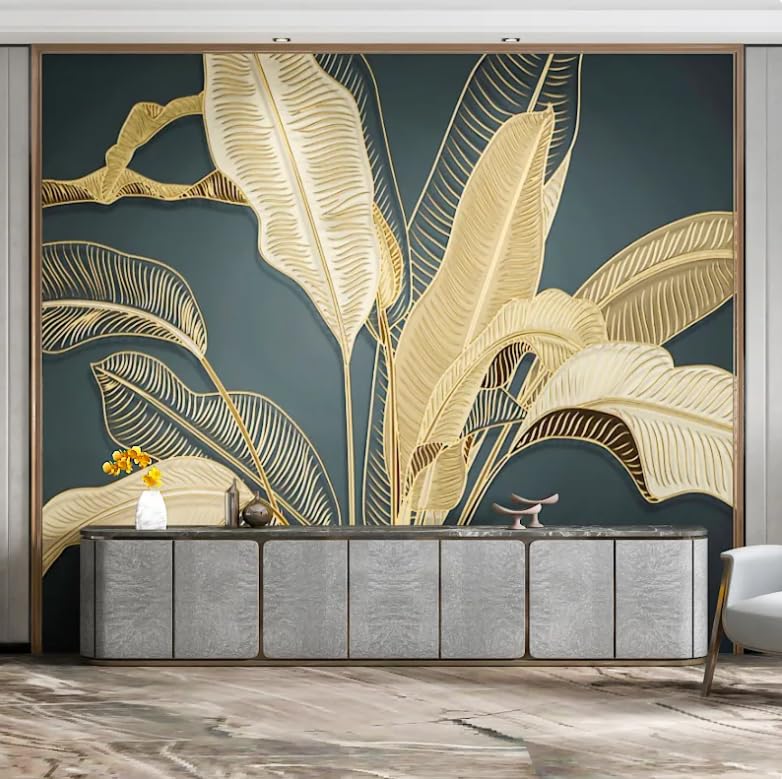 Papier peint mural 3D forêt et cascade sur mesure 400x280cm au rendu panoramique premium