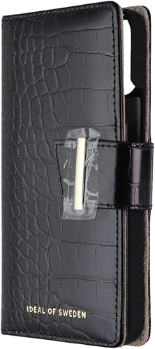 iDeal Of Sweden Funda tipo cartera para Apple iPhone 12 y 12 Pro - Negro