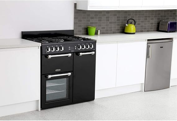 Leisure CK90F232 Black Freestanding 90 Centimeter Duel Fuel Range Cooker [Energy Class A]