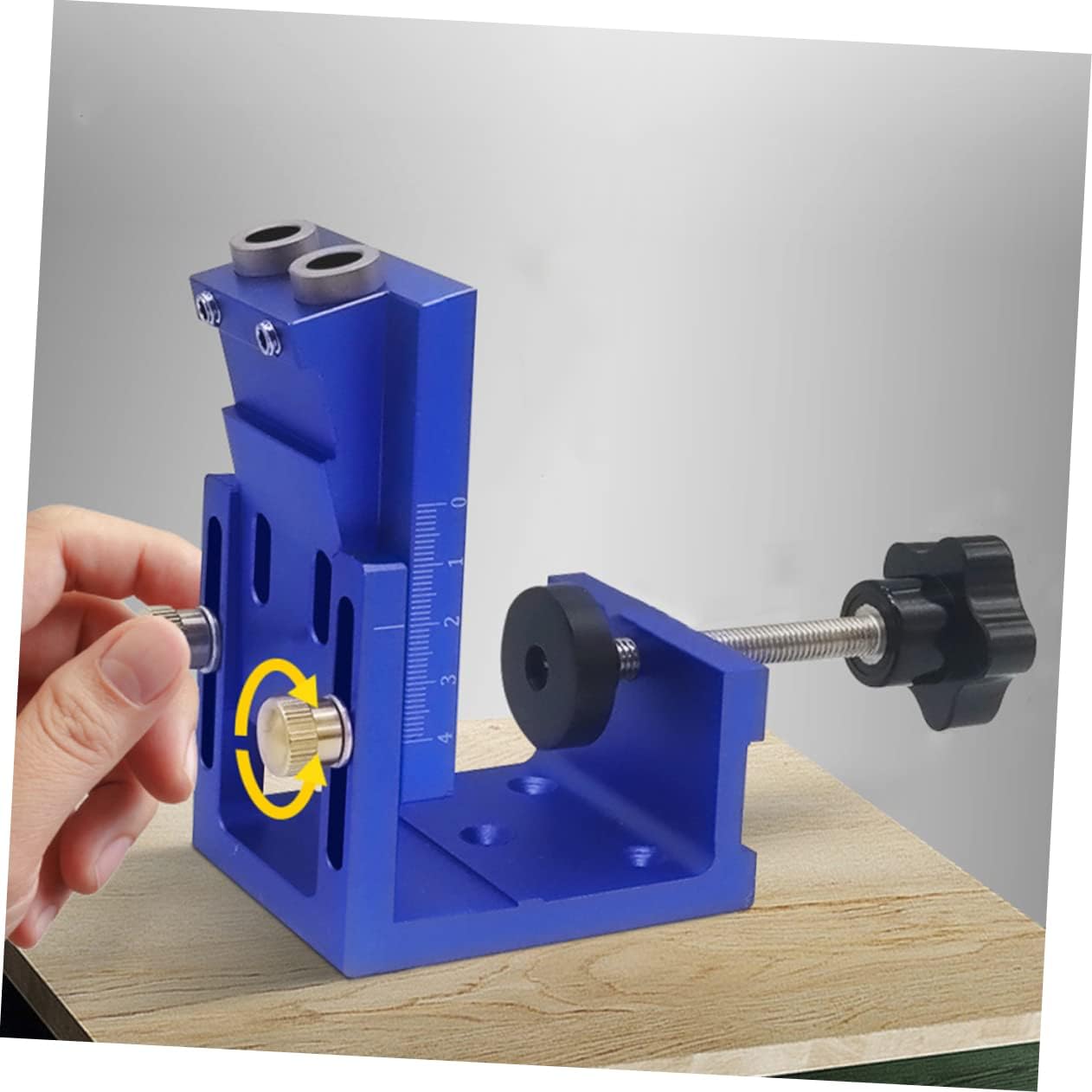 ARTIBETTER 1set Pocket Hole Kit Drill Bit Guide for Woodworking Precision Quick Clamp for Easy Setup and Enhanced Drilling Efficiency for and Professional Projects