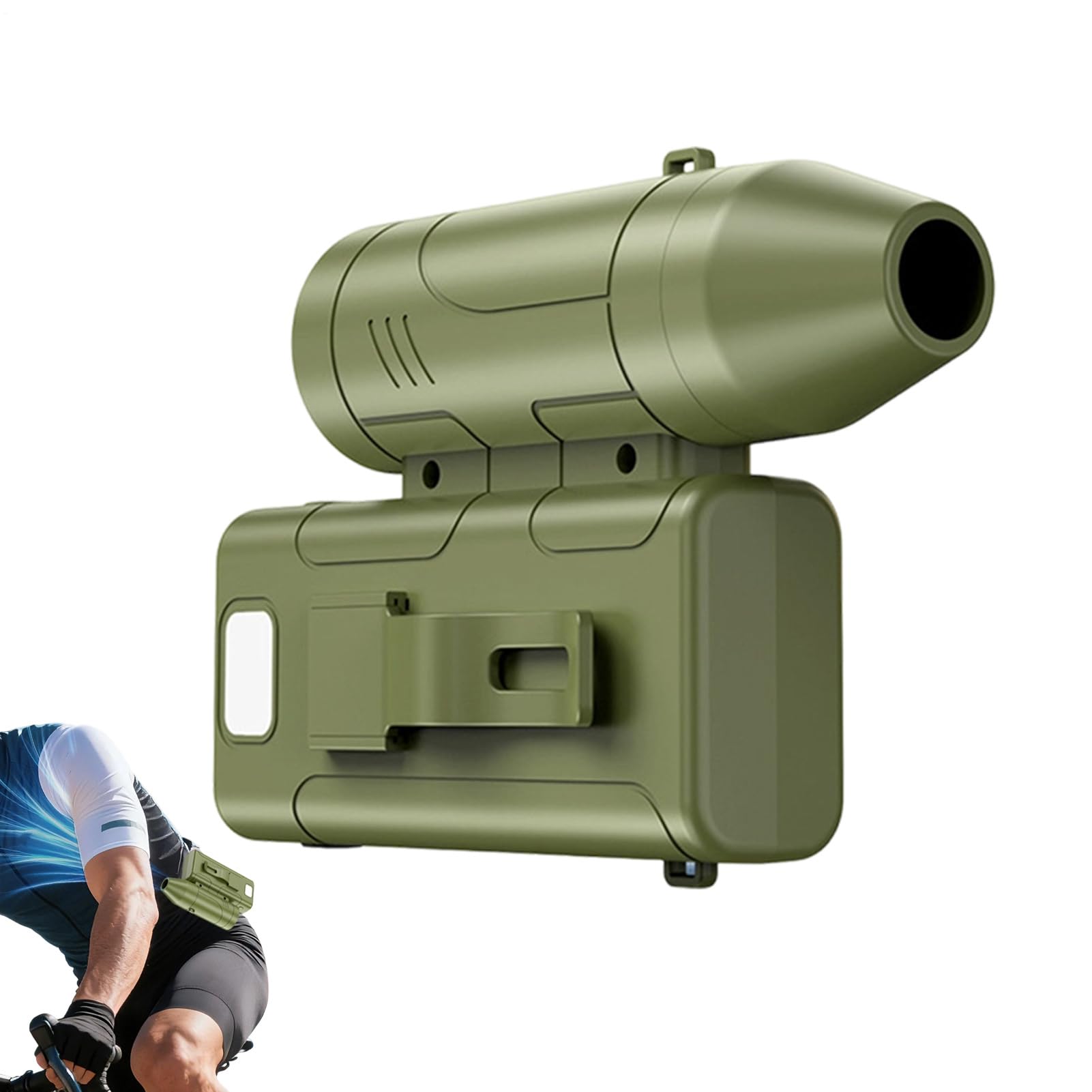 Ventilateur ceinture portable idéal en camping randonnée et marche l'extérieur