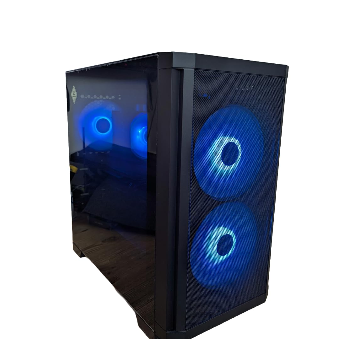 Centaurus Druid 2.4 Gaming PC AMD Ryzen 5 9600X, Radeon RX 9060 XT, 32GB DDR5 RAM, 1TB NVMe SSD, Windows 11 PRO, WiFi, RGB LEDs. Custom Desktop for