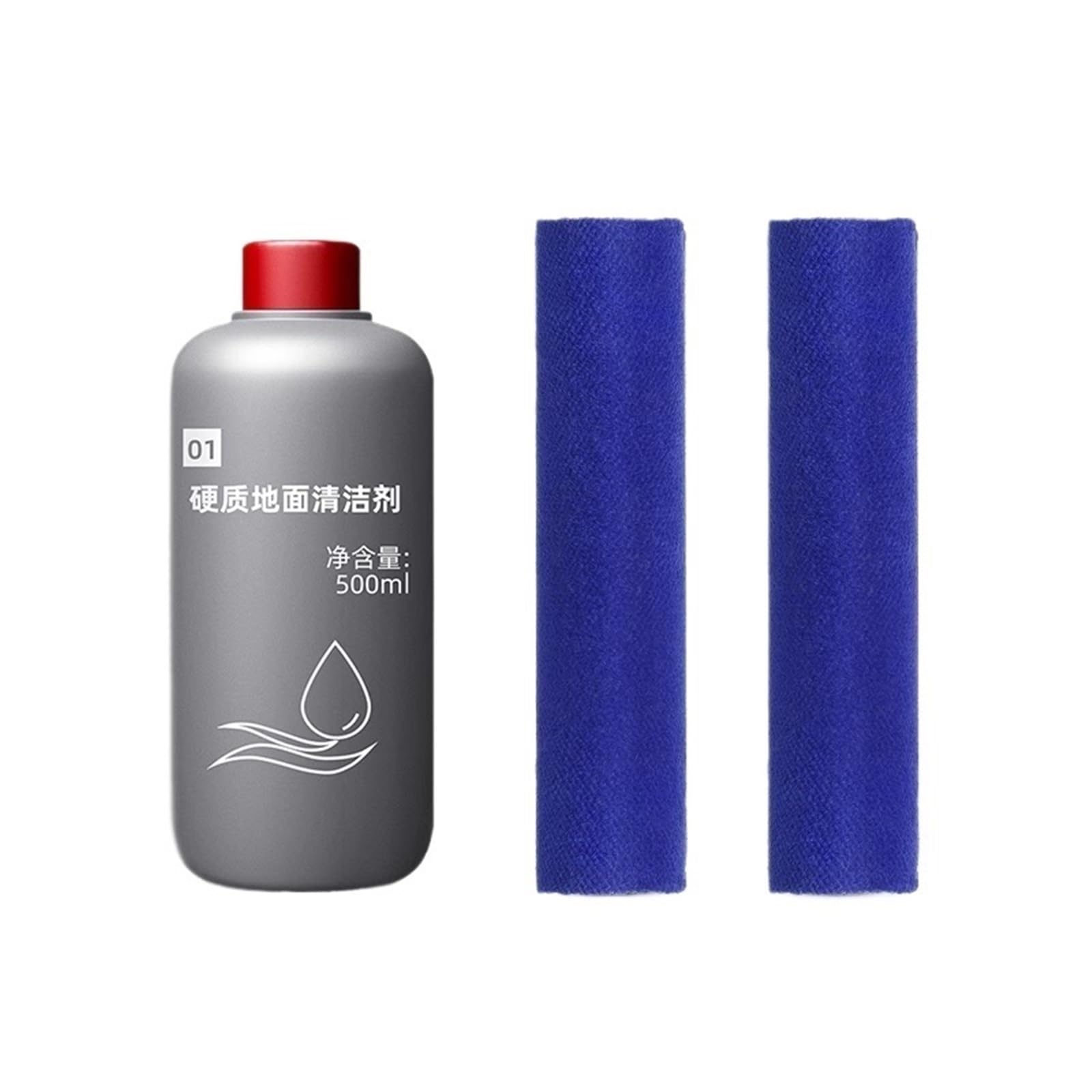 Juego de 500 ml de solución limpiadora for suelos duros y 2 cepillos de rodillo suaves, compatible con Dyson Wash G1. Kit de limpieza con detergente for fregadoras de suelos.