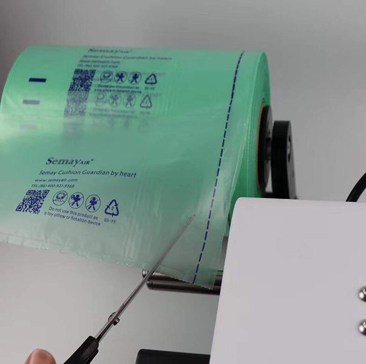 Papel de relleno (plástico de burbuja) formato grande 300 metros inflables