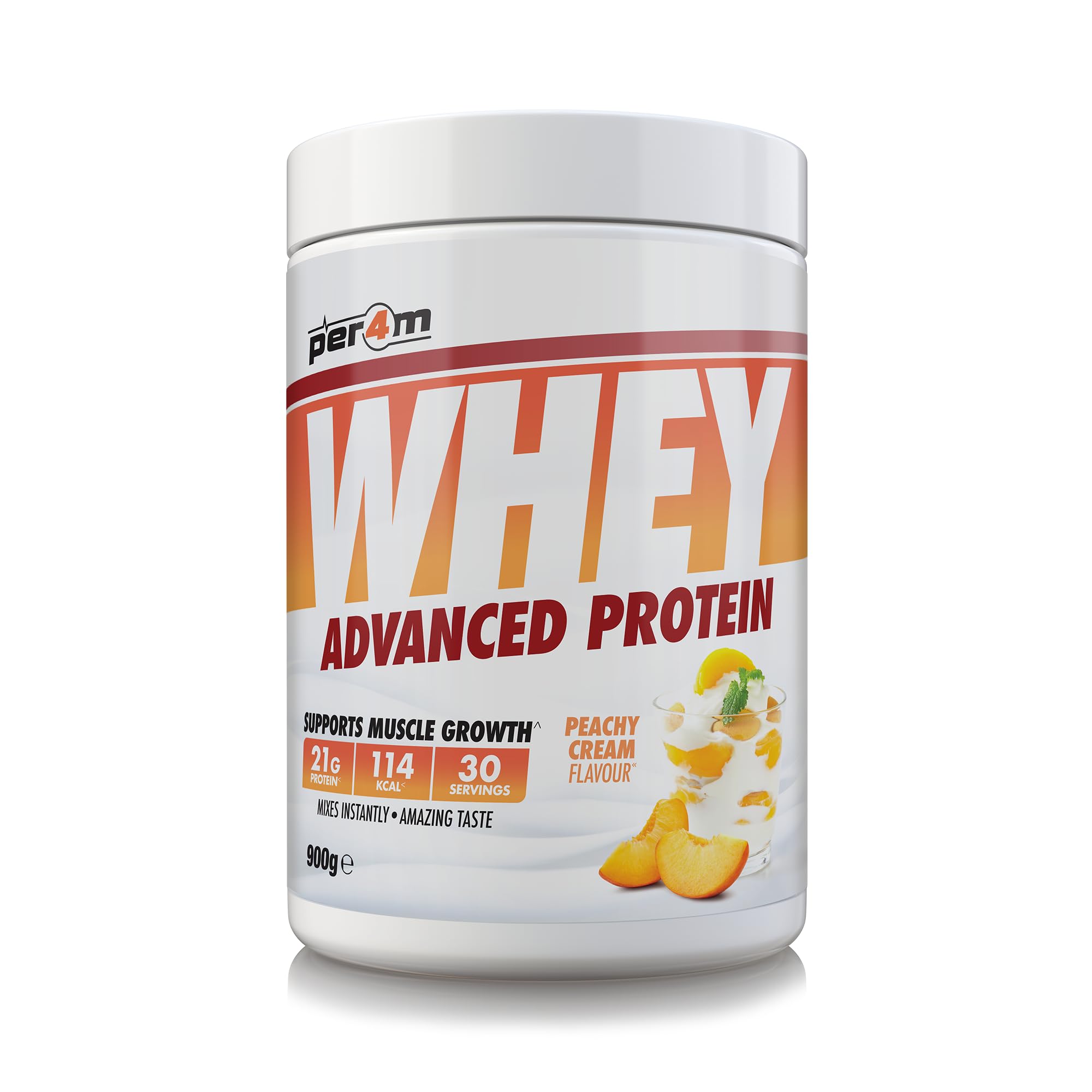 Whey Protein 900g (Peachy Cream)