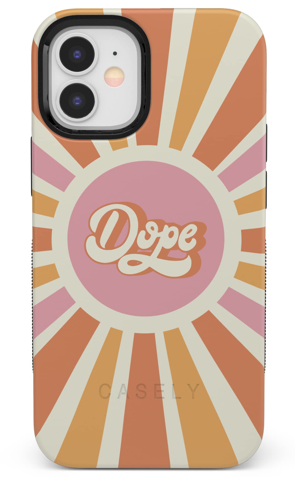 Casely iPhone 11 Case | You're Dope | Retro Colorblock | Bold Protective Design