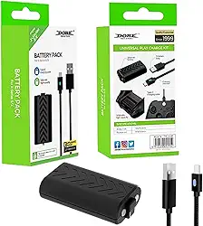Bateria Recarregável para Controle Compatível Xbox Series + Cabo USB 3 Metros com Led