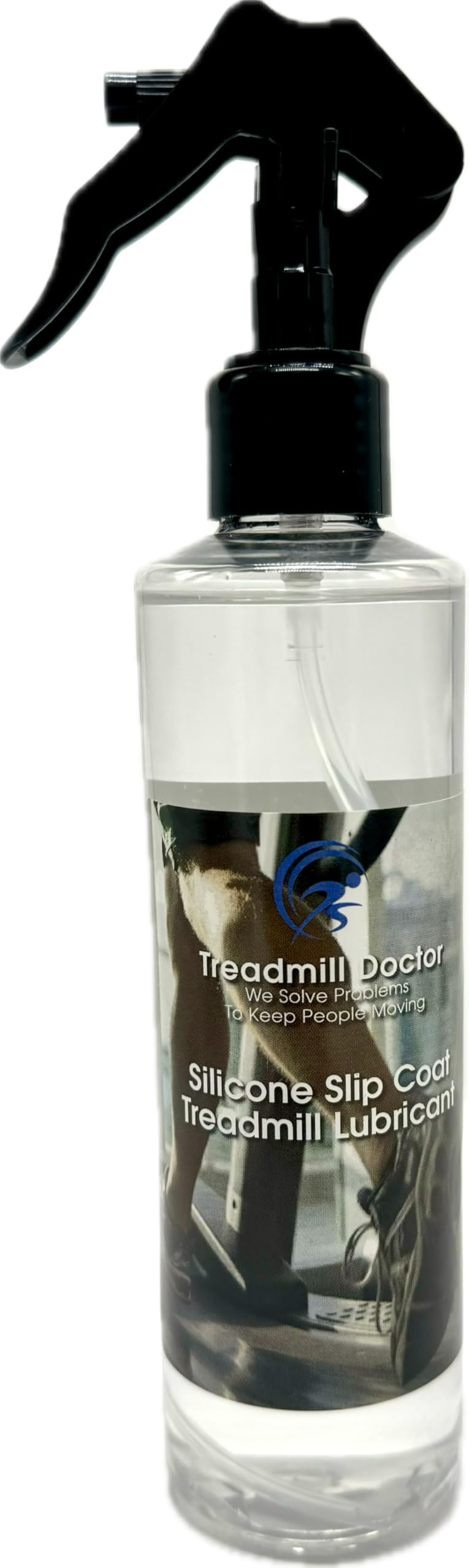 Treadmill Silicone Lube - 8 Oz. Now Odor Free! A Full 8 Oz! Enough for 8 Applications!