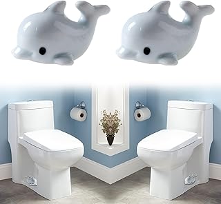 25 Light Bathroom Ideas That Instantly Brighten and Open Up Your Space 81 Ceramic Dolphin Toilet Screw Cover Caps, Toilet Bolt Covers Decorative f...