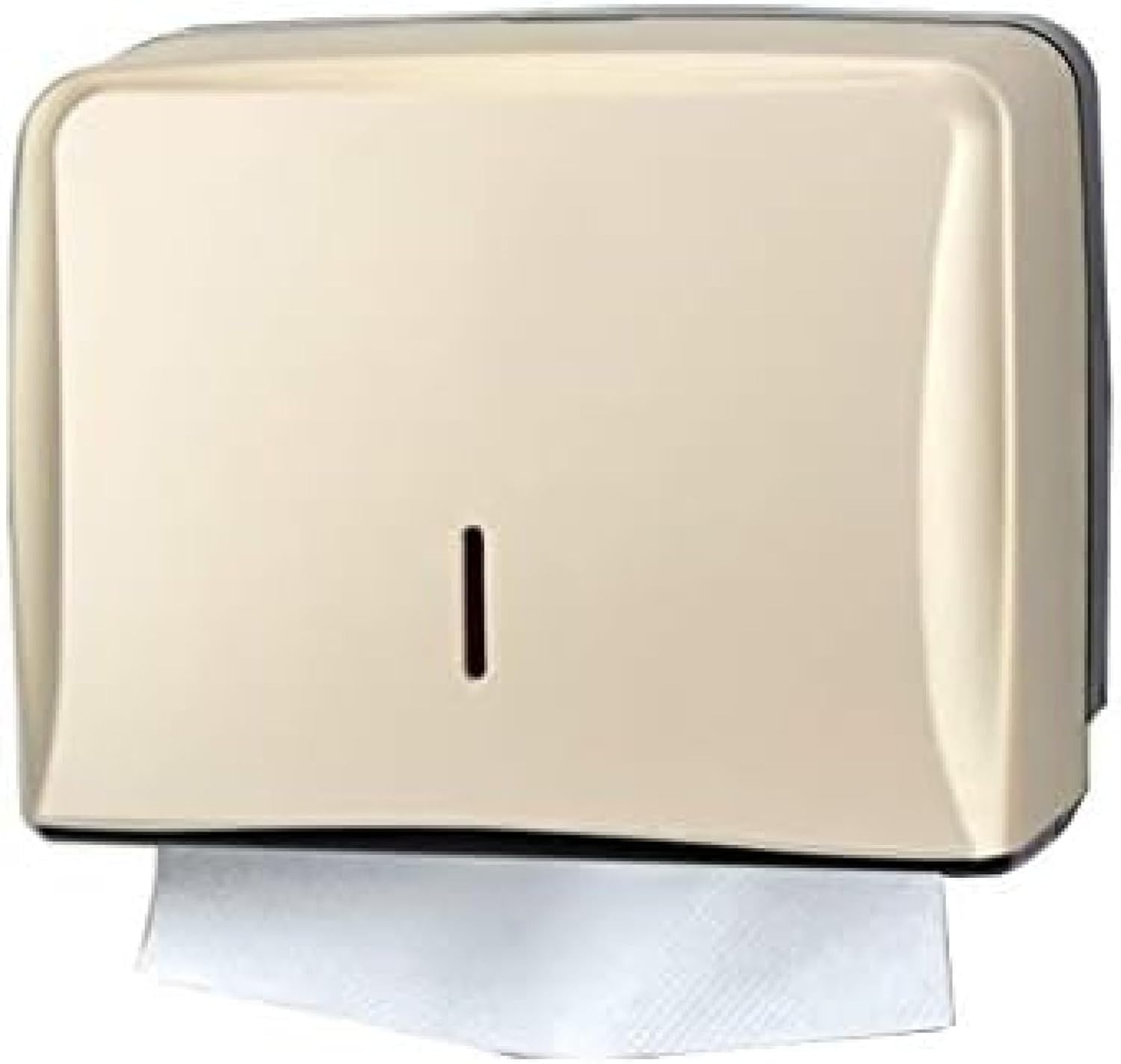 Papierhandtuchspender, Wandhalterung, C-Falz und Multifold-Halter für Bad und Küche, kommerzielle Nutzung, Gold-Finish, einfach zu installieren
