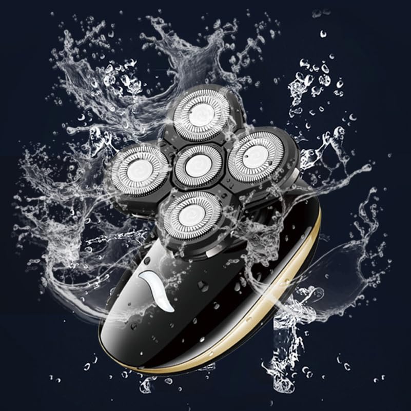 VICASKY 1 Set 5 1 Washable Razor Electric Shaver Beard Trimmer Washable Shaving Machine Rechargeable Razor