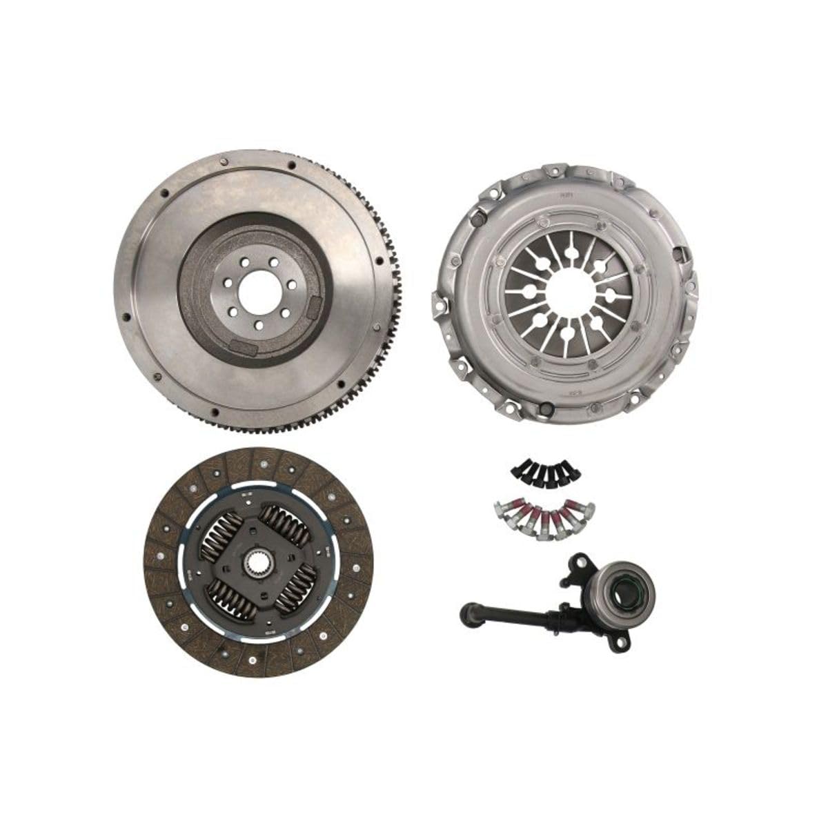 NEXUS Kit de embrague con volante motor con juego de tornillos Compatible con RENAULT Megane 2 Ranchera familiar KM0/1 F11100NX