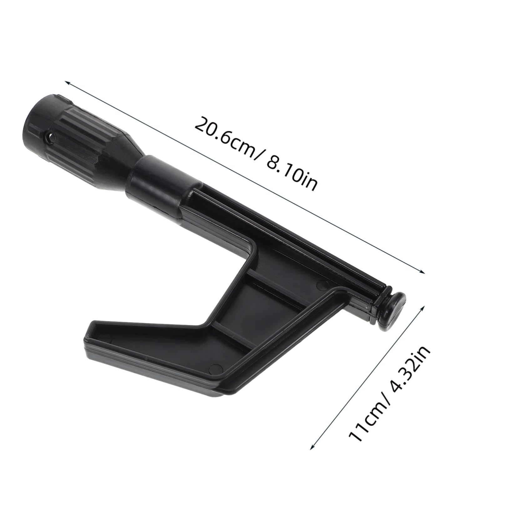 Happyyami Nylon Dock Hook Attachment for Boats Kayaks Secure Mooring Accessory Durable Black Design for Easy Installation Firm Grip Compatibility for Various Models