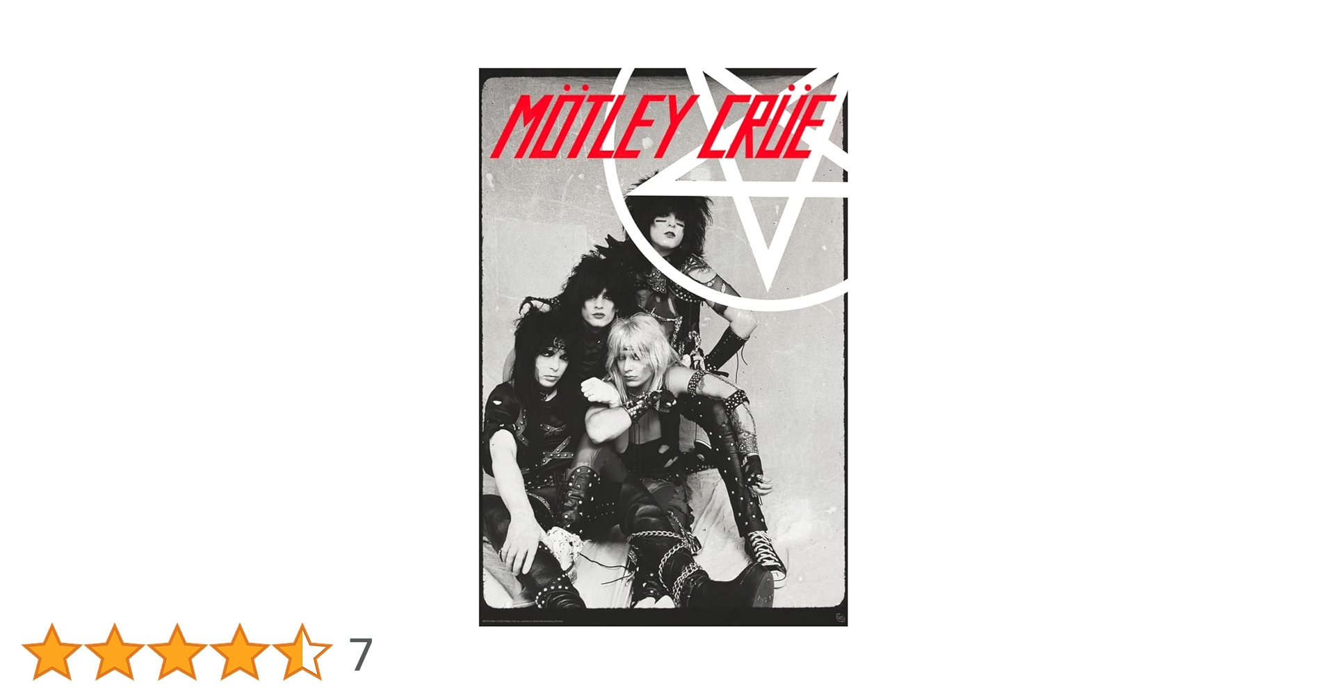Amazon.co.jp: Motley Crue - ミュージックポスター(Mötley Crüe